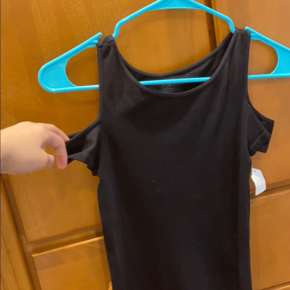 BLACK TIGHT DRESS